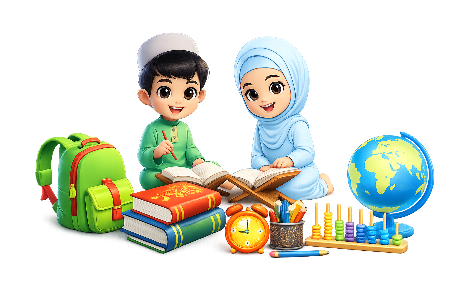 Children Learn with Fun together